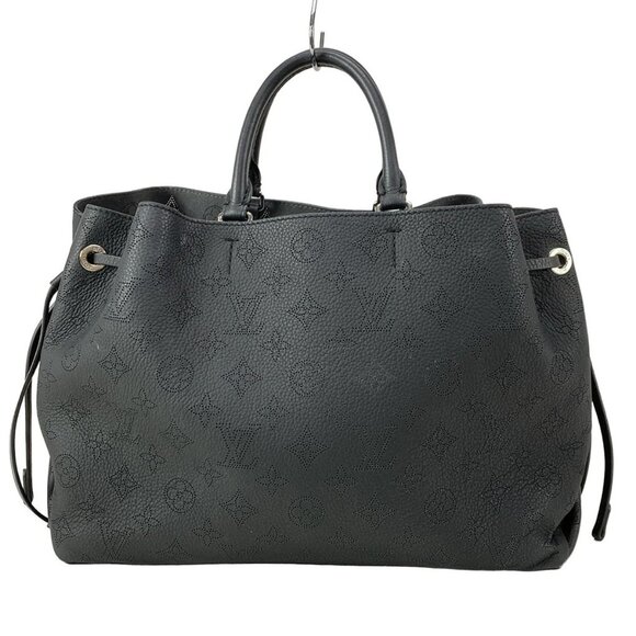 Auth LOUIS VUITTON Beratoth M59200 Noir Mahina - RFID : confirmed Tote Bag - Picture 2 of 16